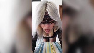 In diretta con la troia Mistress