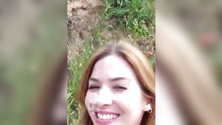 Sborra in faccia per prostituta tedesca