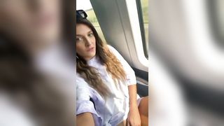 Anteprima del video: Godurioso ditalino sul treno