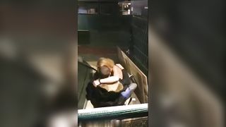 Beccati a scopare in un cantiere pubblico