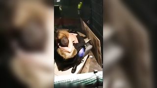 Beccati a scopare in un cantiere pubblico