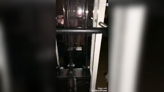 Si bomba la zoccola in palestra