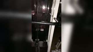 Si bomba la zoccola in palestra