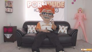 Dixie Lynn sborrata  su tette e figa durante un casting