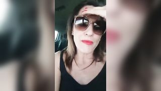 TROIA ITALIANA SQUIRTA in STRADA