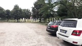 Grande zoccolaccia scopa in roulotte