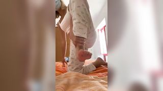 Le due porcelline ancora in azione