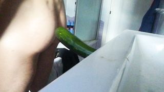 Una bella zucchina in mancanza d'altro