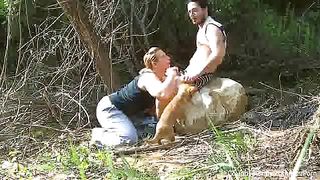 Pompino in camporella