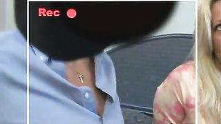 Bionda troia pronta a ricevere il prossimo cliente