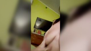 Schiaffeggiata sulle tettone