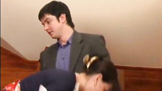 Milf russa scopata da ragazzo diciottenne