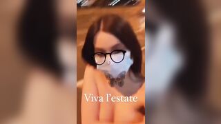 Anteprima del video: NUDA all'AUTOGRILL sulla A10