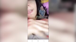 In live con la troia su Instagram