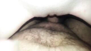 Vera troietta succhia e beve buon succo di minchia