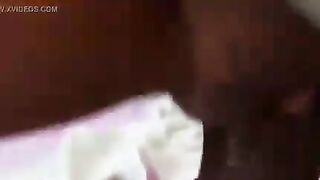 Scopata in primo piano di coppia amatoriale