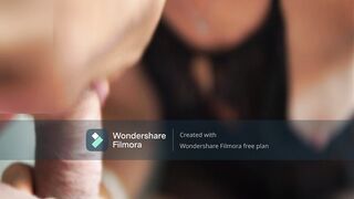 Mi succhia il cazzo in lingerie