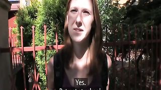 Sesso anale in POV con studentessa carina