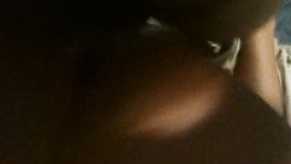 Un grosso cazzo nero in una fica bianca