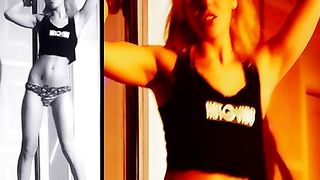 Anteprima del video: Strip di teen spagnola bionda