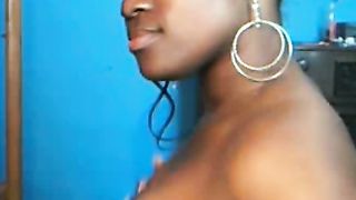 Calda cagna nera amatoriale