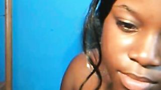 Calda cagna nera amatoriale