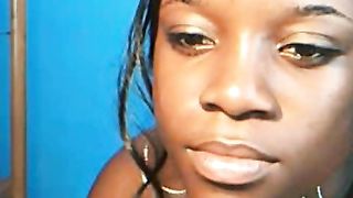 Calda cagna nera amatoriale