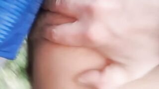 Mario inculato nel suo giardino