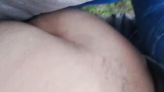 Mario inculato nel suo giardino