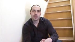 Bella francese bionda scopa con suo marito