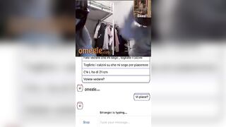 Troiette italiane mostrano piedi su Omegle