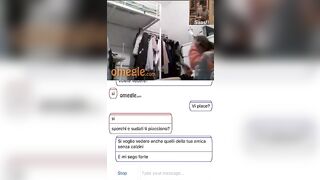 Troiette italiane mostrano piedi su Omegle