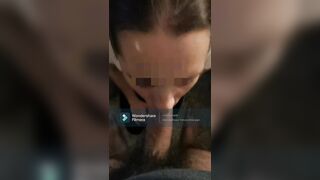 Pompino di quella troia di mia moglie...