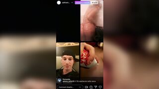 Io e amici in CHAT con DELLE TROIE LESBICHE !