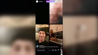 Io e amici in CHAT con DELLE TROIE LESBICHE !