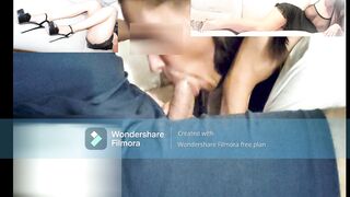 Pompino da moglie troia ed esperta succhiatrice