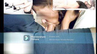 Pompino da moglie troia ed esperta succhiatrice