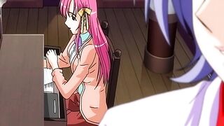 Anal creampie con carota nella figa - Hentai Ahegao