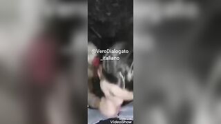 Zoccola di Milano succhia e viene inculata