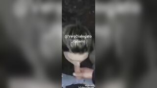 Zoccola di Milano succhia e viene inculata