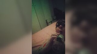 Sesso solitario di bionda arrapata