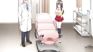 Dottore scopa giovane paziente tettona