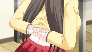 Dottore scopa giovane paziente tettona