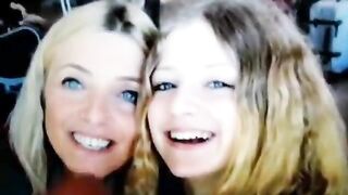 Madre e figlia sborrate