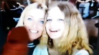 Madre e figlia sborrate