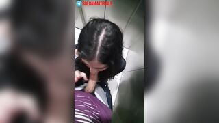 Troia sicula glielo suka in ascensore