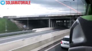 Sesso sul pulmann con la zoccola