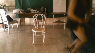 Tacchi a spillo e calze a rete...per voi!