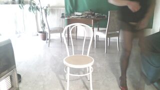 Il mio culetto in collant neri per voi