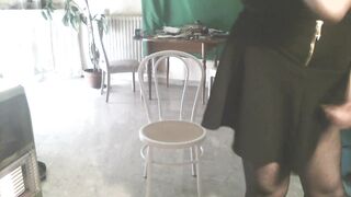 Il mio culetto in collant neri per voi